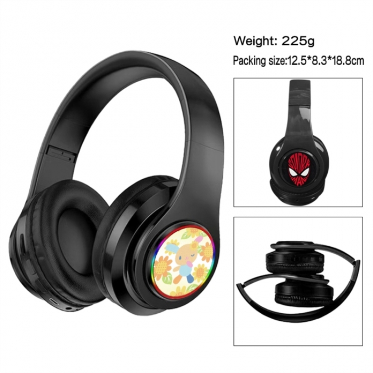 Sanrio Anime Print Foldable Over-Ear Bluetooth Headphones 12.5x8.3x18.8cm