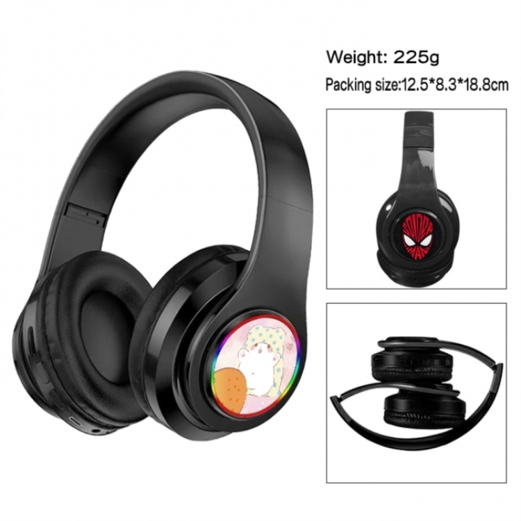 Sanrio Anime Print Foldable Over-Ear Bluetooth Headphones 12.5x8.3x18.8cm