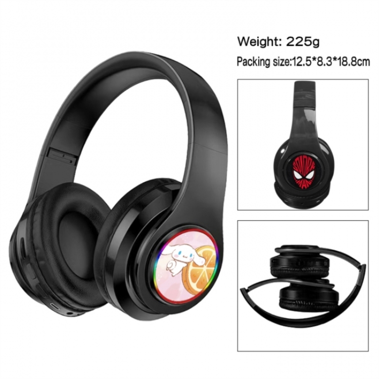 Sanrio Anime Print Foldable Over-Ear Bluetooth Headphones 12.5x8.3x18.8cm