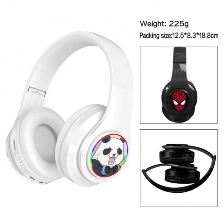 Jujutsu Kaisen  Anime Print Foldable Over-Ear Bluetooth Headphones 12.5x8.3x18.8cm