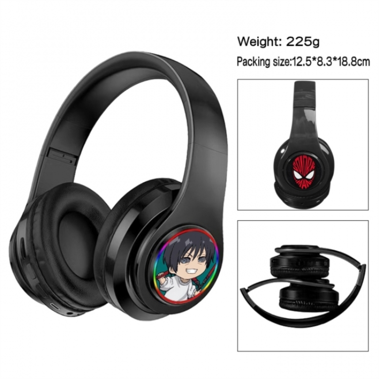 Jujutsu Kaisen  Anime Print Foldable Over-Ear Bluetooth Headphones 12.5x8.3x18.8cm
