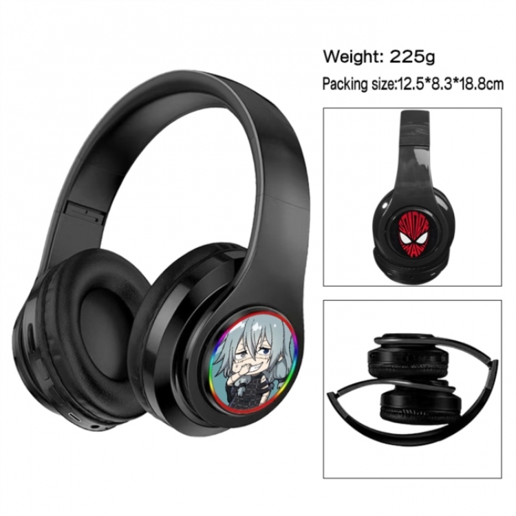 Jujutsu Kaisen  Anime Print Foldable Over-Ear Bluetooth Headphones 12.5x8.3x18.8cm