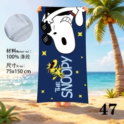 SNOOPY Anime peripheral beach ...