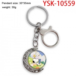 SNOOPY Anime double-sided crys...