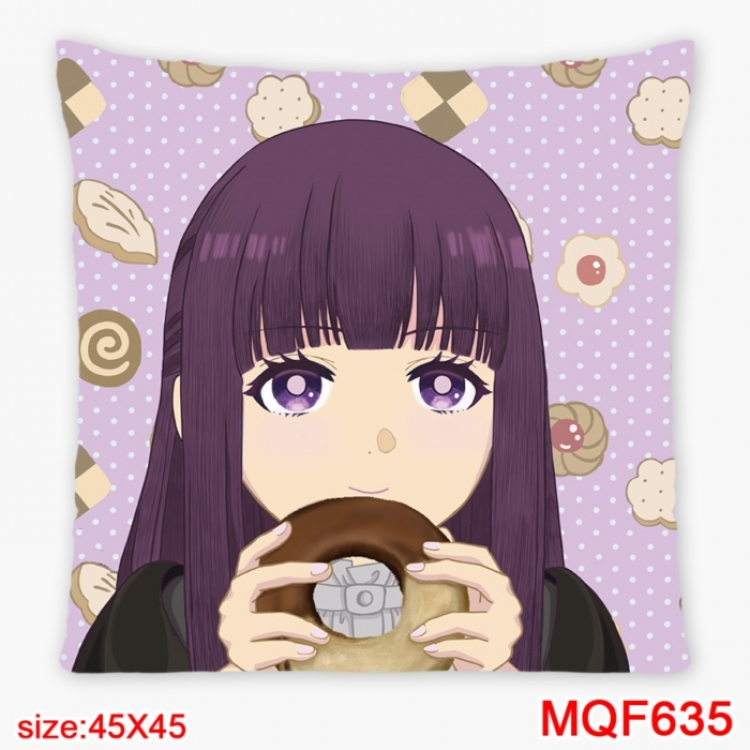 Frieren: Beyond Journey's Anime square full-color pillow cushion 45X45CM NO FILLING 