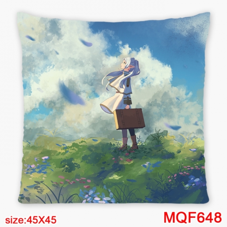 Frieren: Beyond Journey's Anime square full-color pillow cushion 45X45CM NO FILLING 
