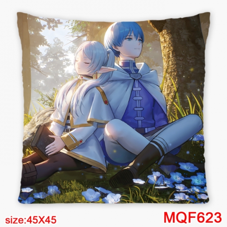 Frieren: Beyond Journey's Anime square full-color pillow cushion 45X45CM NO FILLING 