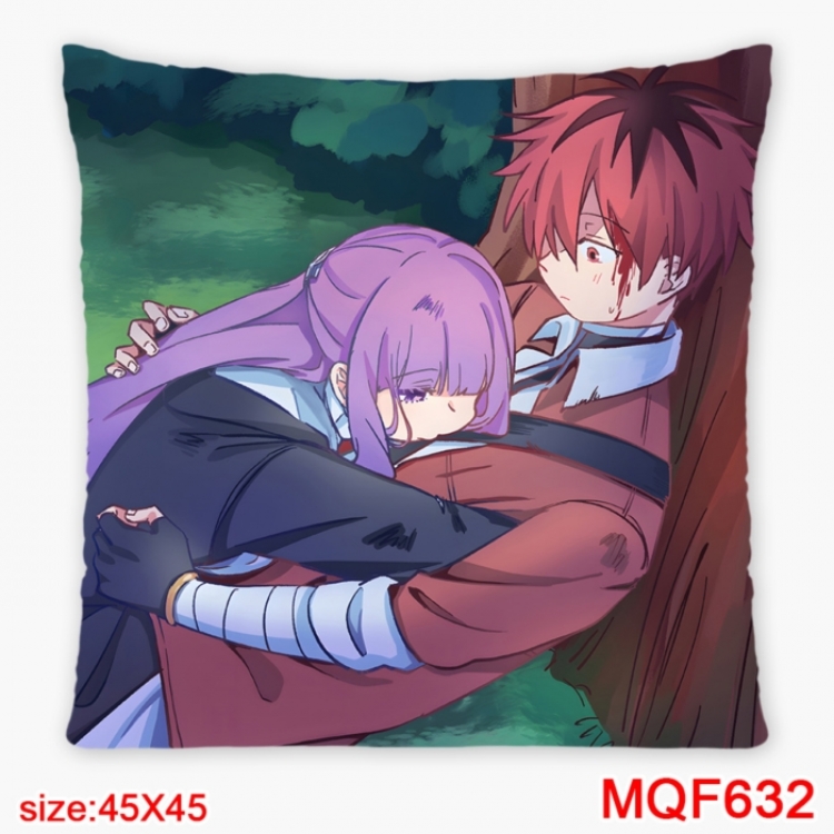 Frieren: Beyond Journey's Anime square full-color pillow cushion 45X45CM NO FILLING 