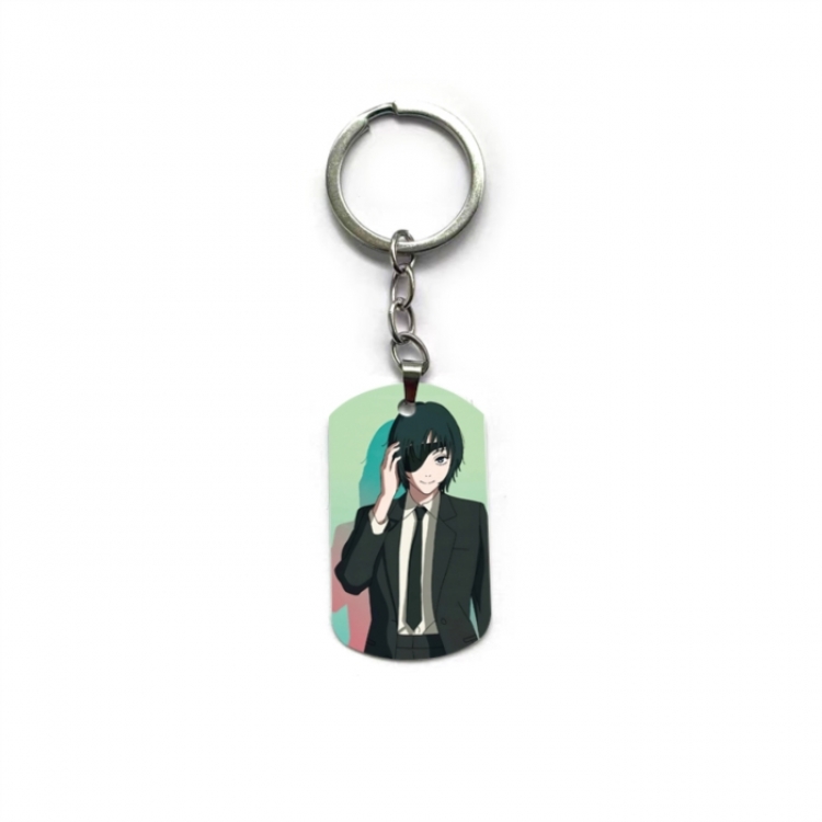 Chainsaw Man Anime double-sided full-color printed keychain price for 5 pcs