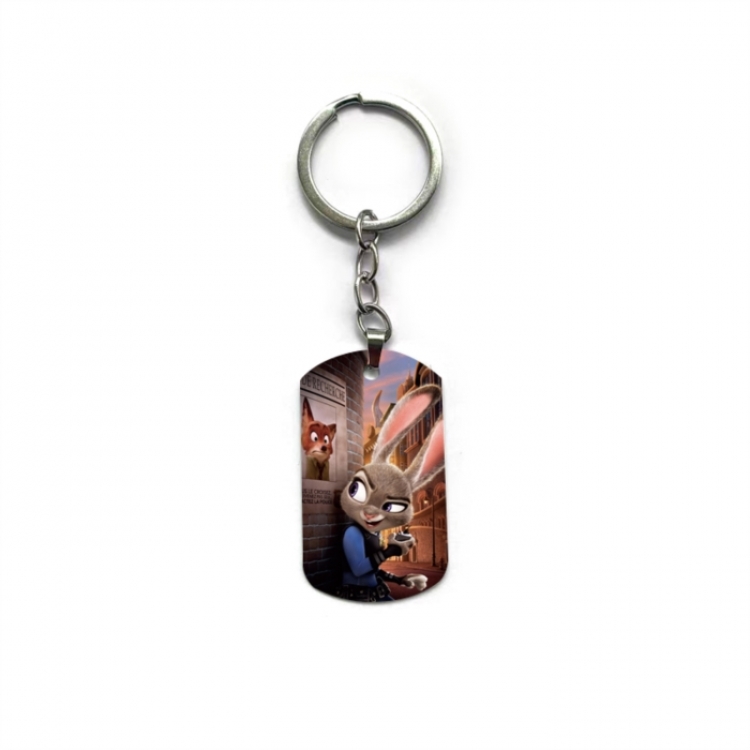 Zootopia Anime double-sided full-color printed keychain price for 5 pcs