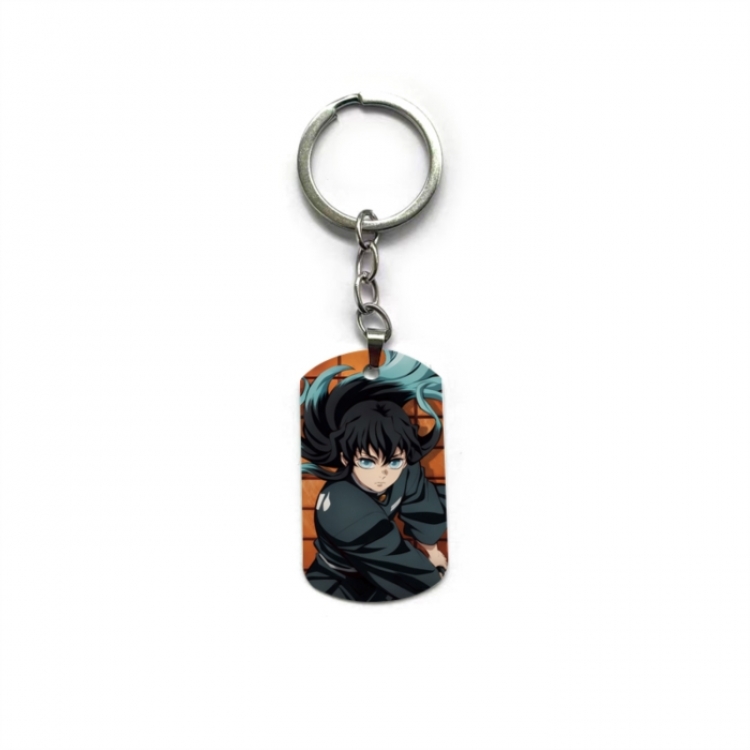 Demon Slayer Kimets Anime double-sided full-color printed keychain price for 5 pcs