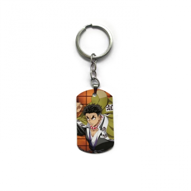 Demon Slayer Kimets Anime double-sided full-color printed keychain price for 5 pcs
