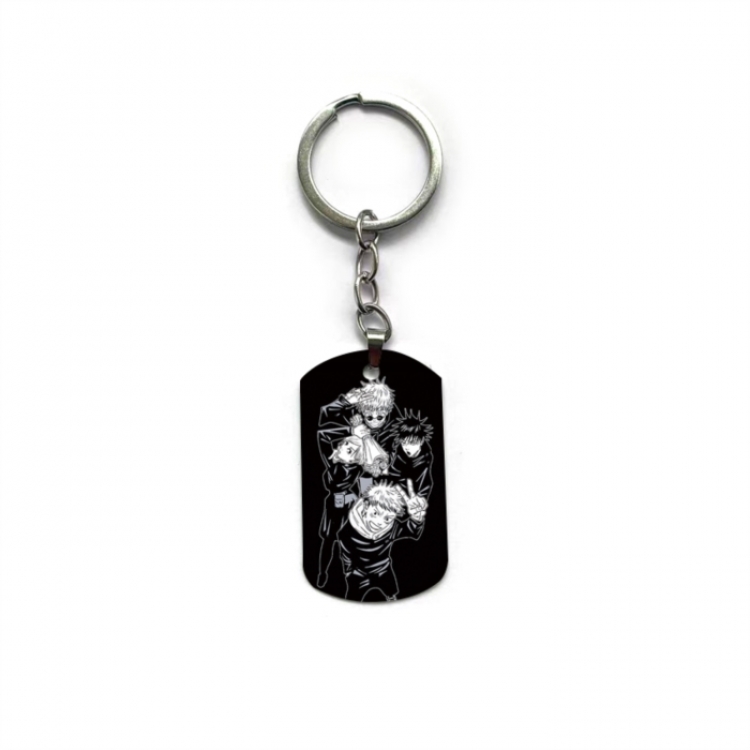 Jujutsu Kaisen Anime double-sided full-color printed keychain price for 5 pcs