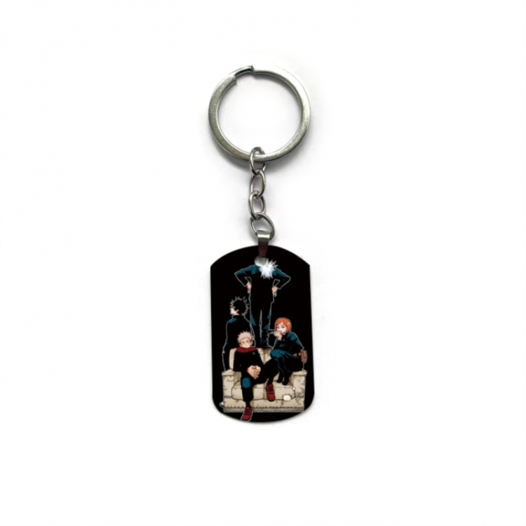 Jujutsu Kaisen Anime double-sided full-color printed keychain price for 5 pcs