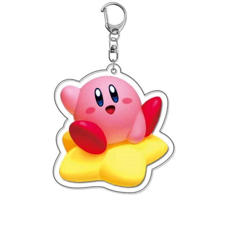 Kirby Anime Acrylic Keychain Charm price for 5 pcs