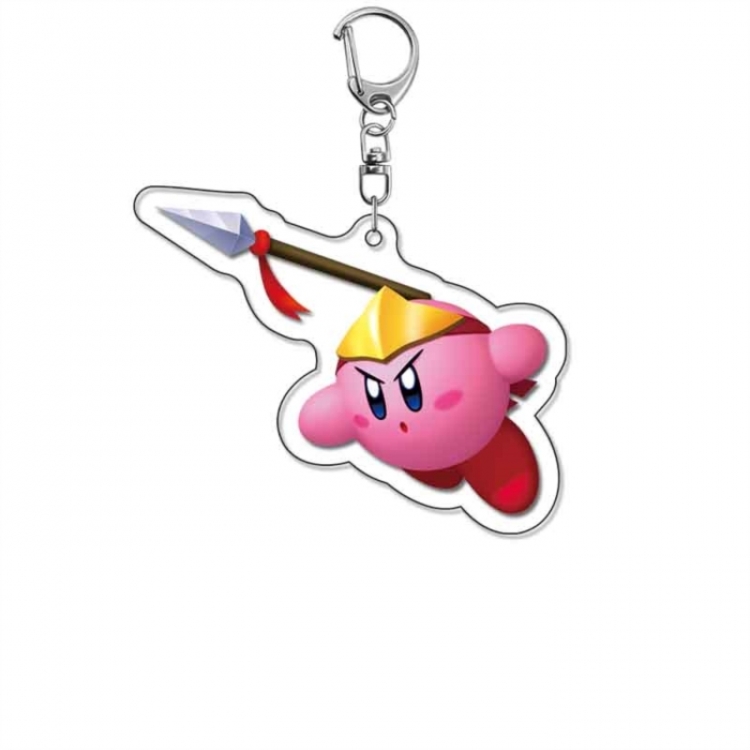 Kirby Anime Acrylic Keychain Charm price for 5 pcs