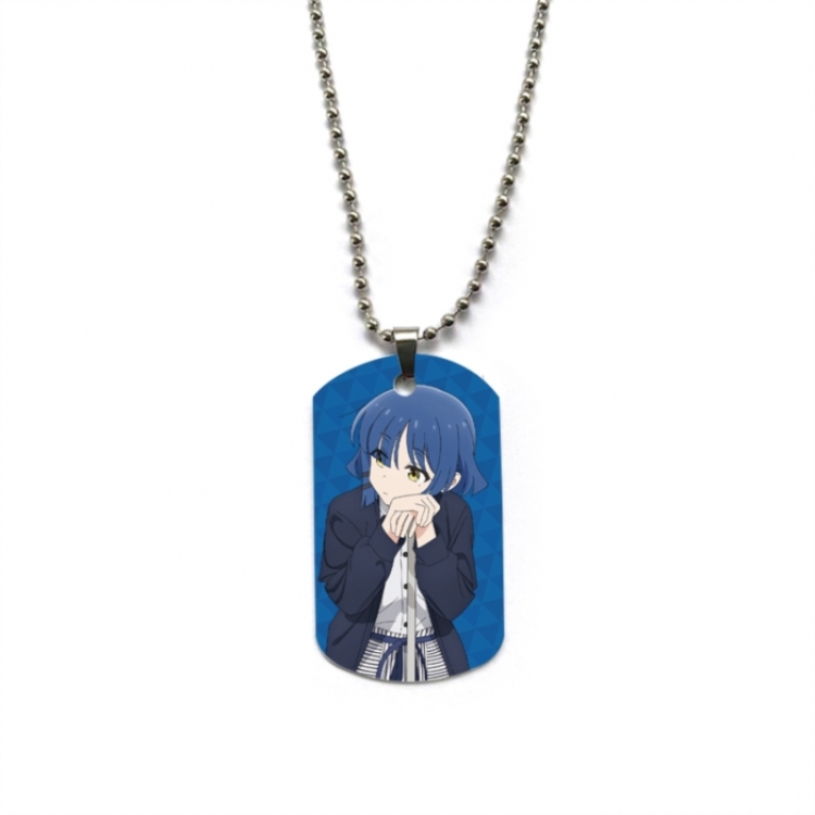 BOCCHI THE ROCK! Anime double-sided full color printed military brand necklace price for 5 pcs