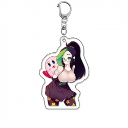 Kirby Anime Acrylic Keychain Charm price for 5 pcs