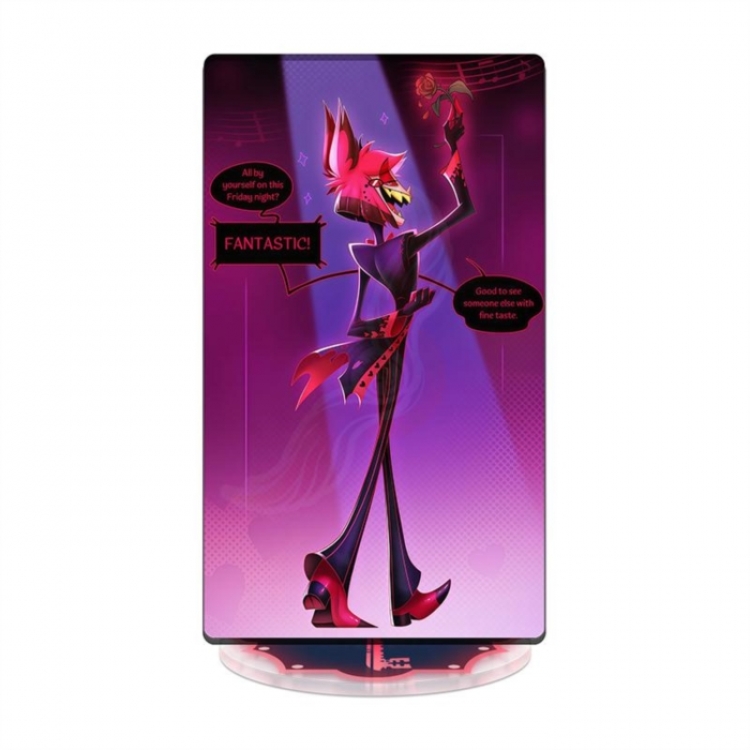 Hazbin Hotel celebrity merchandise acrylic Standing figure Plates Keychain 16CM