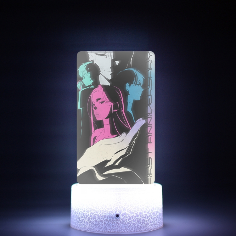 Alien Stage Acrylic night light 16 kinds of color changing USB interface box 14X7X4CM white base