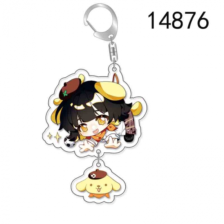 BLUE LOCK Anime acrylic Pendant Key Chain  price for 5 pcs