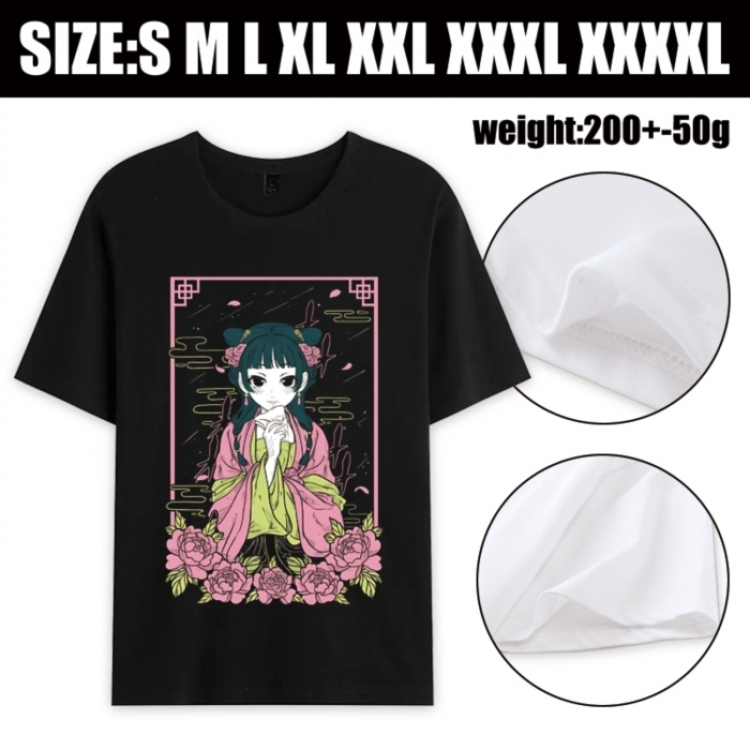 The Apothecary Diaries Hardware Anime printed pure cotton short sleeved T-shirt from S to 4XL