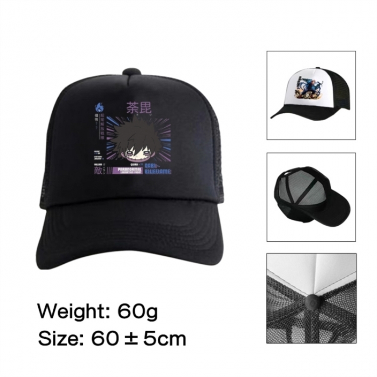 My Hero Academia Anime mesh cap peaked cap sun hat 60cm