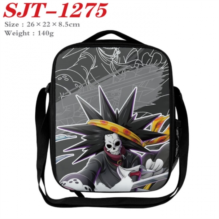 One Piece Anime Lunch Bag Crossbody Bag 26x22x8.5cm 