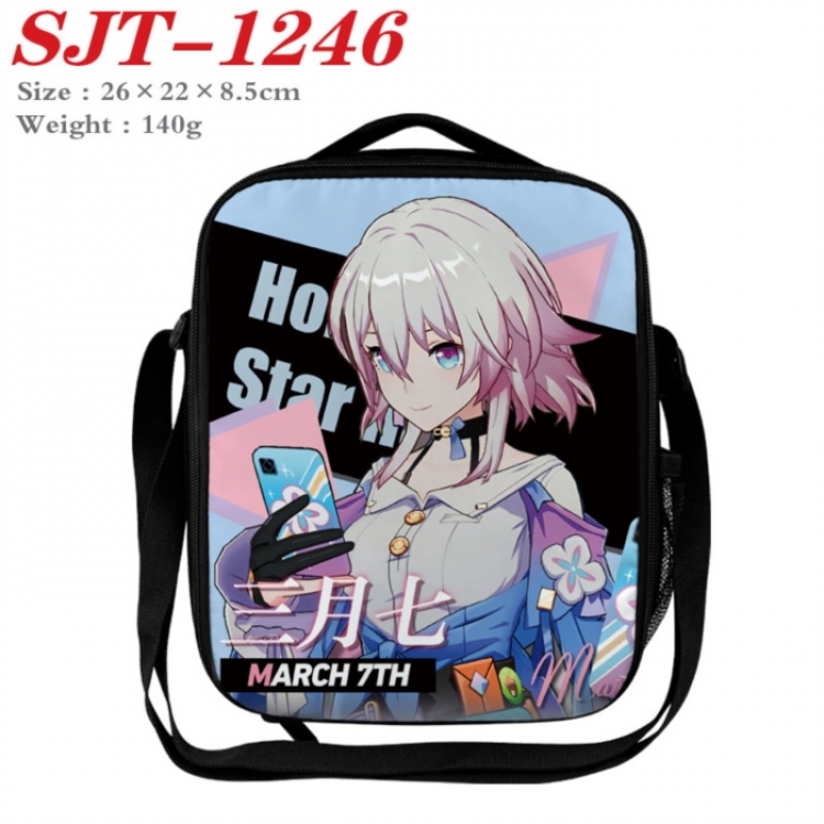 Honkai: Star Rail Anime Lunch Bag Crossbody Bag 26x22x8.5cm 