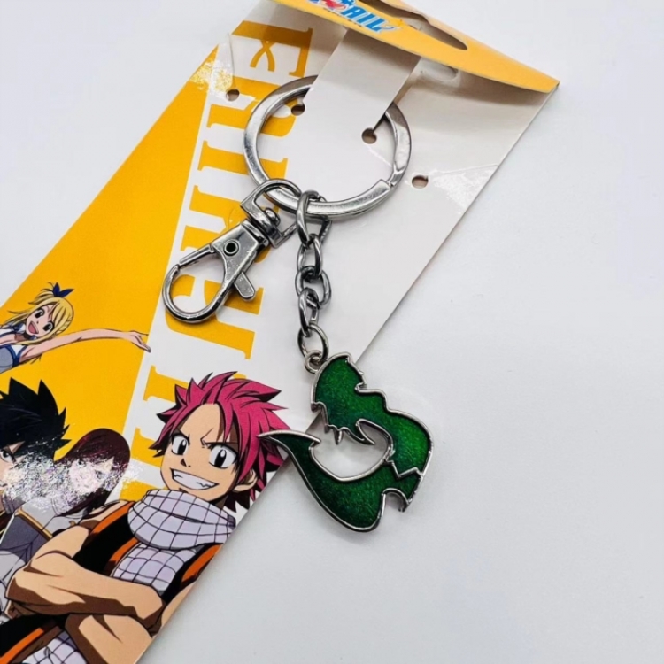 Fairy tail Animation metal keychain pendant price for 5 pcs 