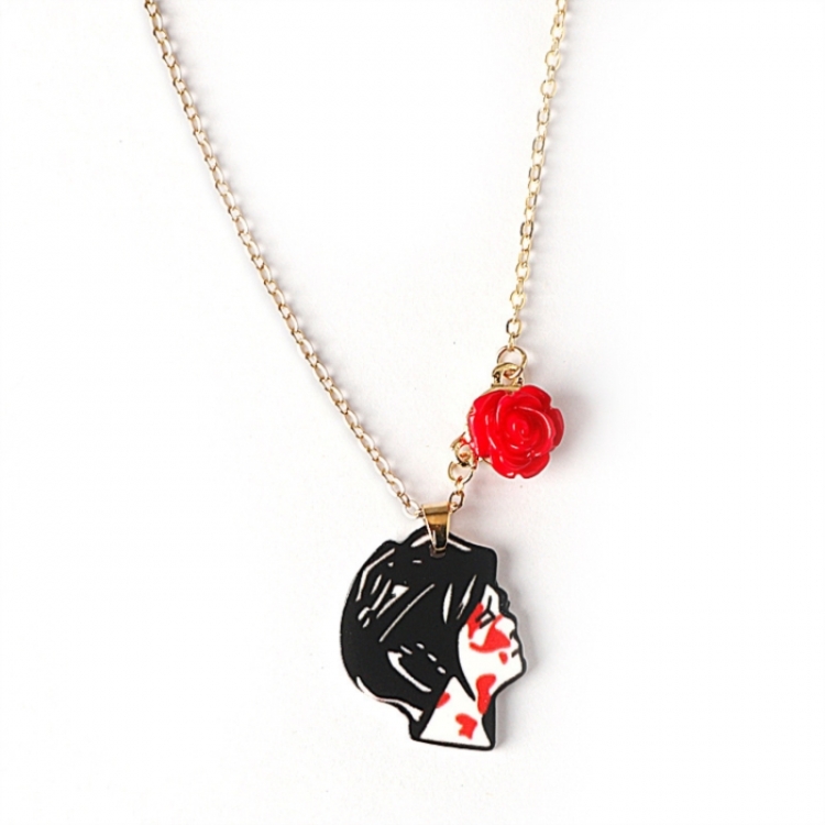 My chemical romance Metal necklace, decorative chain, trendy jewelry OPP bag price for 5 pcs 