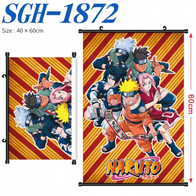 Naruto Anime digital printed pole style hanging picture Wall Scroll 40x60cm
