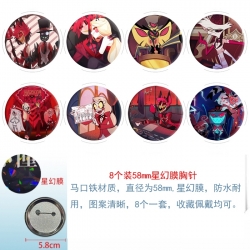 Hazbin Hotel Anime round Astra...