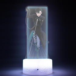 Alien Stage Acrylic Night Light 16 Color-changing USB Interface Box Set 19X7X4CM white base