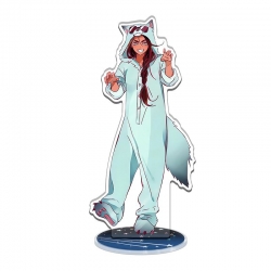 Alien Stage Acrylic Night Light 16 Color-changing USB Interface Box Set 19X7X4CM white base