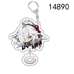 Honkai: Star Rail Anime acrylic Pendant Key Chain  price for 5 pcs