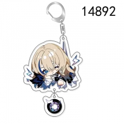 Honkai: Star Rail Anime acrylic Pendant Key Chain  price for 5 pcs