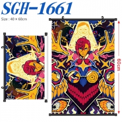 DANDADAN Anime digital printed pole style hanging picture Wall Scroll 40x60cm