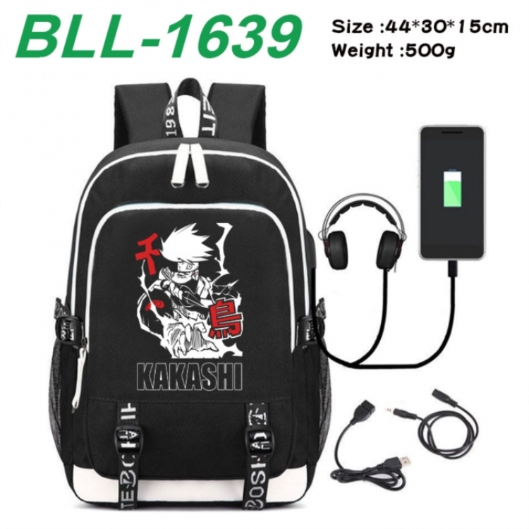 Naruto Game Canvas Backpack Waterproof School Bag 44X30X15CM 500G