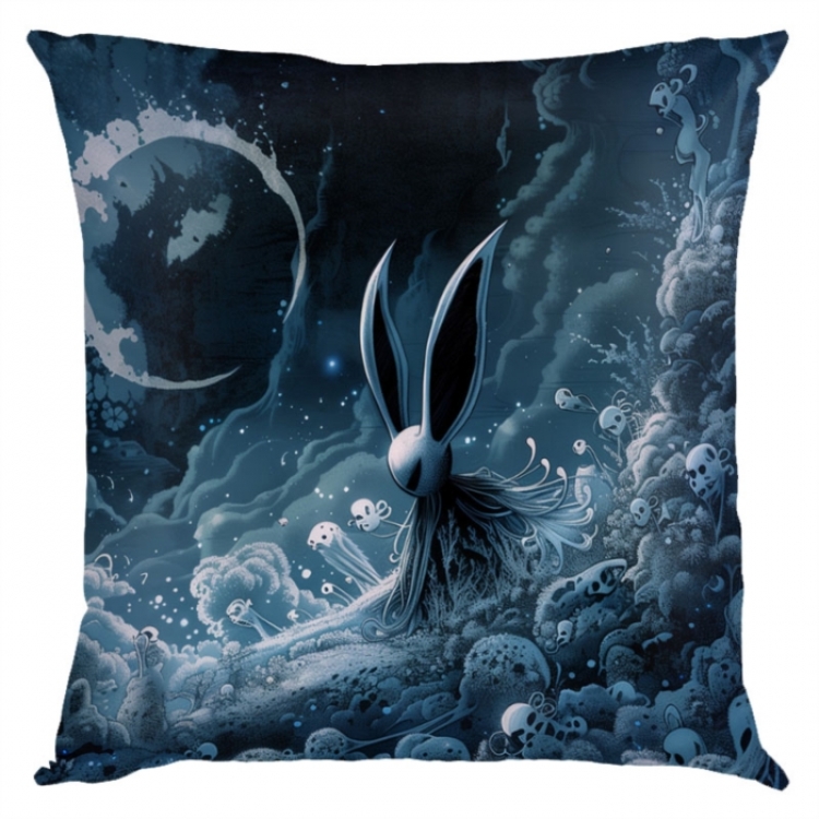 The Hollow Knight Anime square full-color pillow cushion 45X45CM NO FILLING 