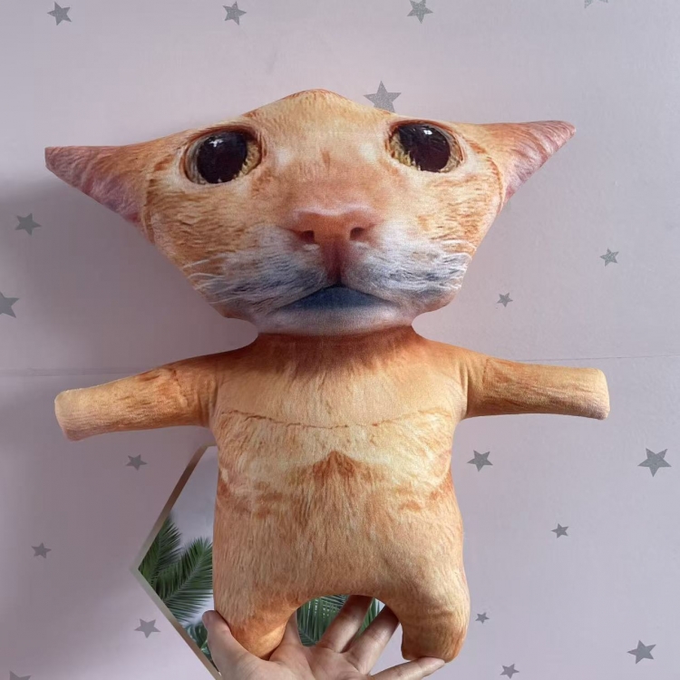 Amigati Duo Meow Meow Meow Anime plush toy doll 20CM