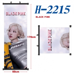 BLACK PINK Black plastic rod c...
