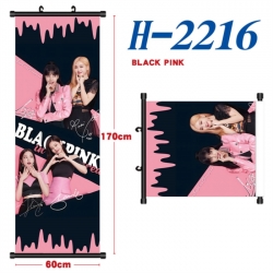 BLACK PINK Black plastic rod c...