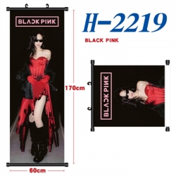 BLACK PINK Black plastic rod c...