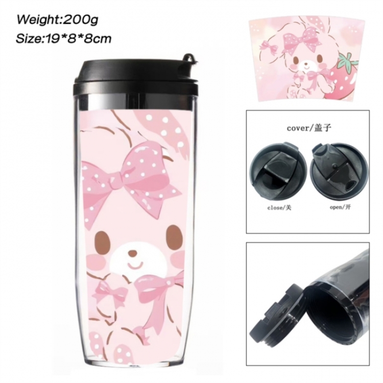 Sanrio Anime double-layer insulated water bottle and cup 350ML