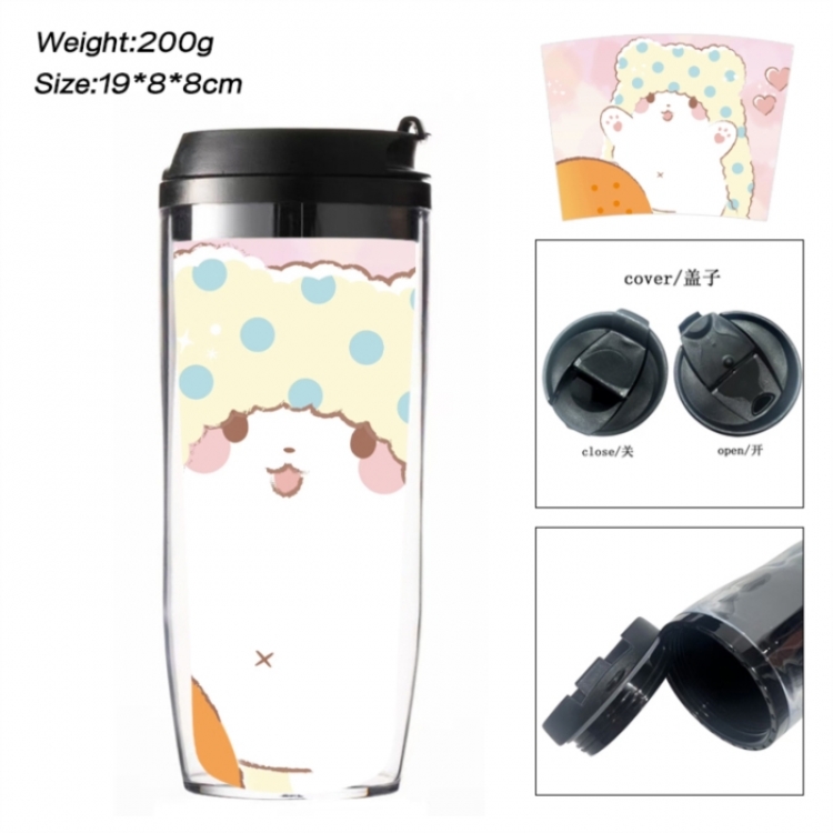 Sanrio Anime double-layer insulated water bottle and cup 350ML
