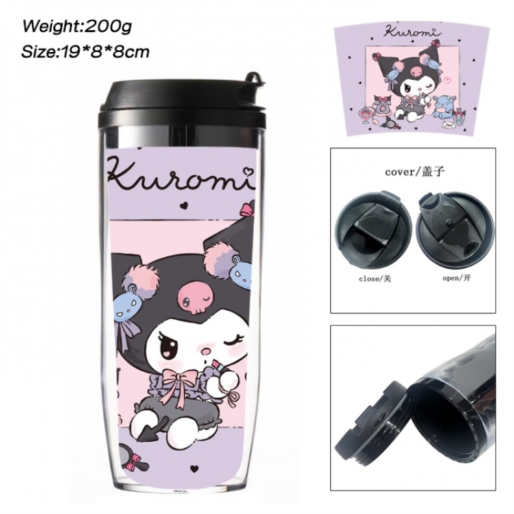 Sanrio Anime double-layer insulated water bottle and cup 350ML