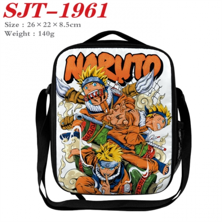 Naruto Anime Lunch Bag Crossbody Bag 26x22x8.5cm 