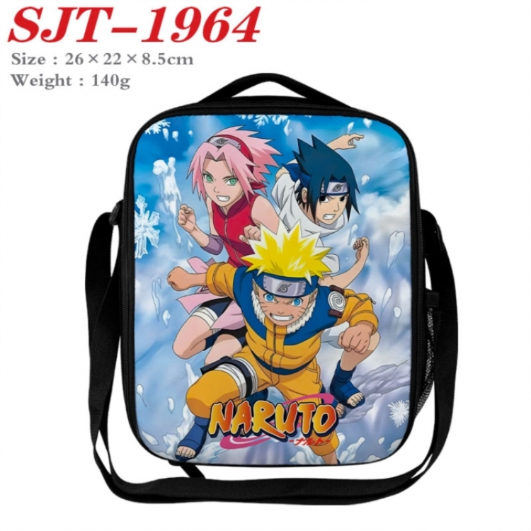 Naruto Anime Lunch Bag Crossbody Bag 26x22x8.5cm 