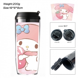 Sanrio Anime double-layer insulated water bottle and cup 350ML